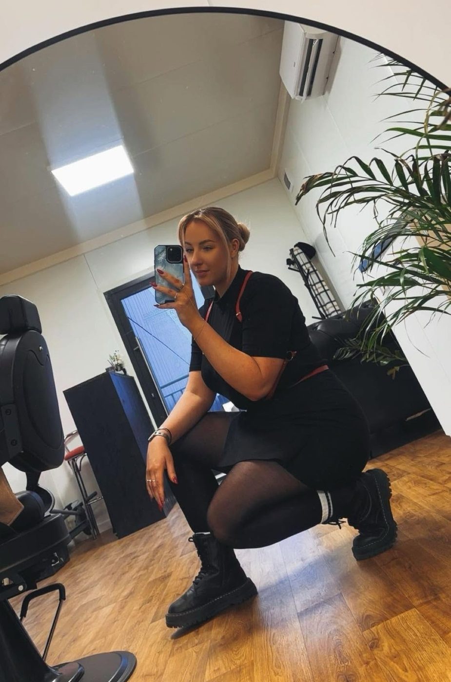 Patrycja Kuna w salonie SymPati Barber